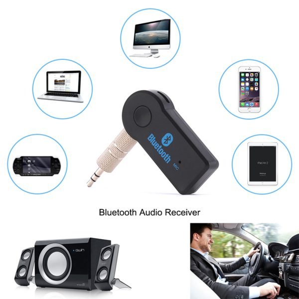 AUX Bluetooth Adapter Car Receiver